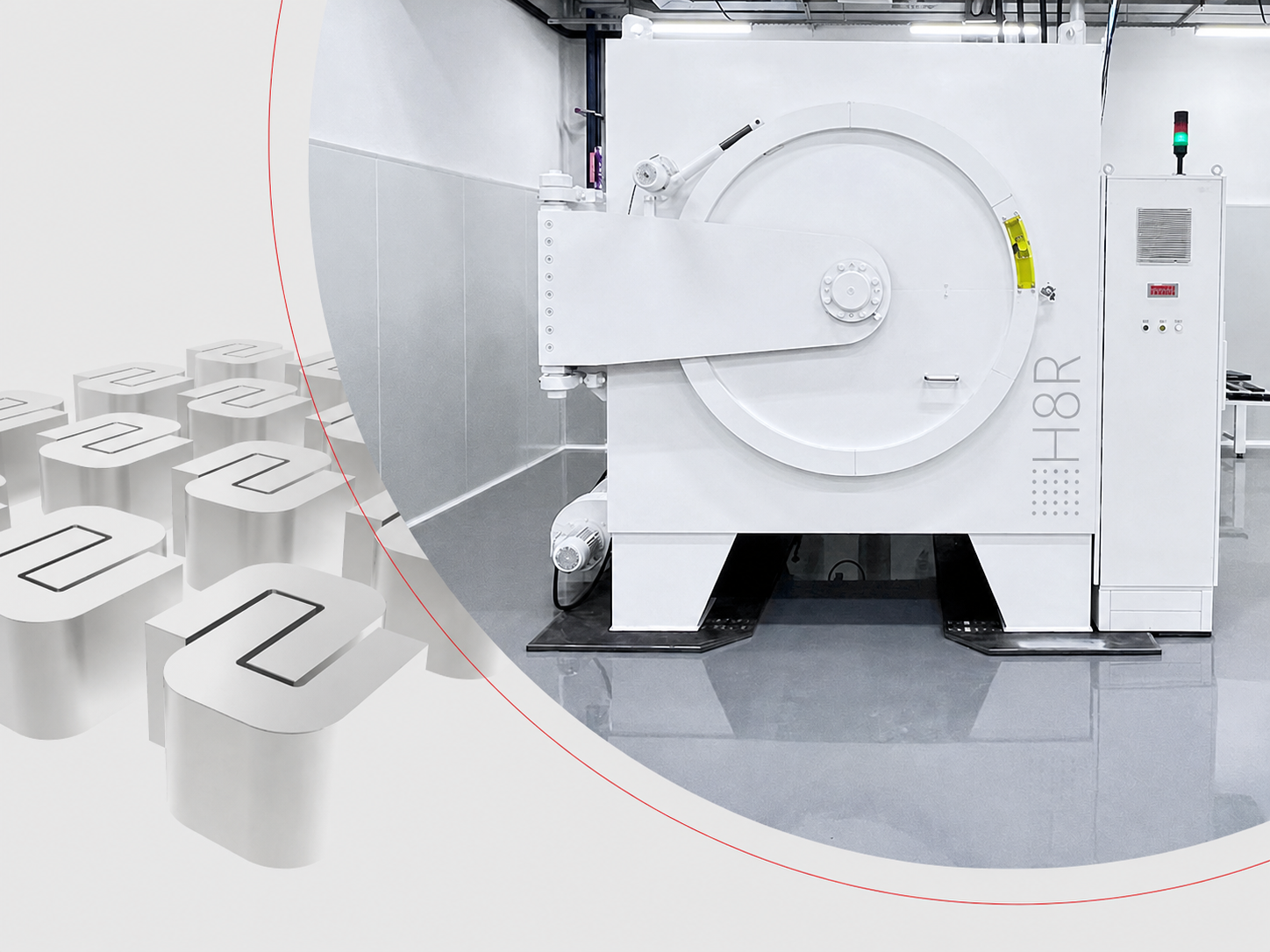 Retort Furnace for Nanocrystalline Magnetic Cores